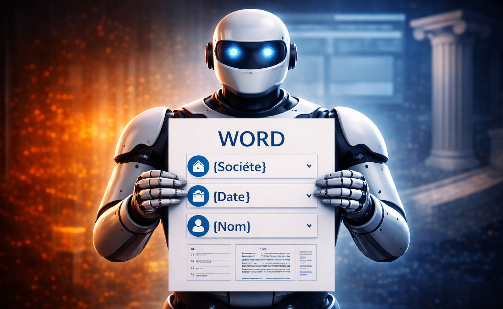 expert Word IA modèles Word documents professionnels