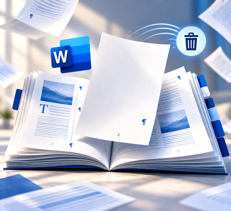 Pourquoi une page blanche Word est-elle impossible à supprimer ?